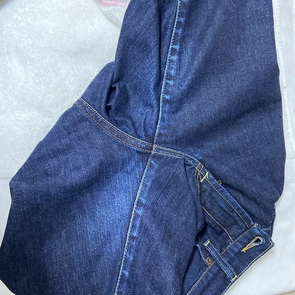 Women’s Lucky Brand mid-rise crop sweet’n straight‎ dark blue Jeans Sz 6/28 - Picture 9 of 13